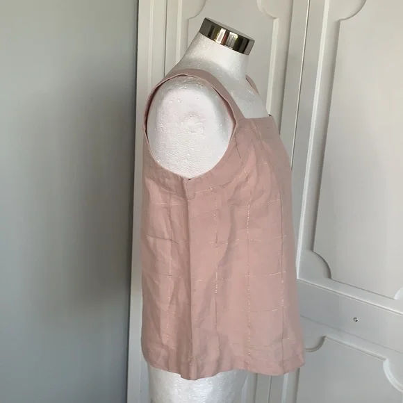 LIZ CLAIBORNE NWT PINK GOLD TOP SIZE S - Picture 6 of 8